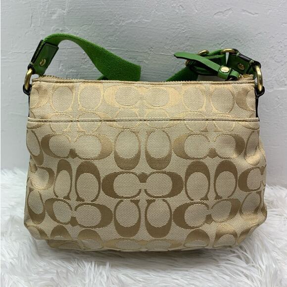 COACH Poppy Canvas Signature Crossbody - Picture 2 of 13